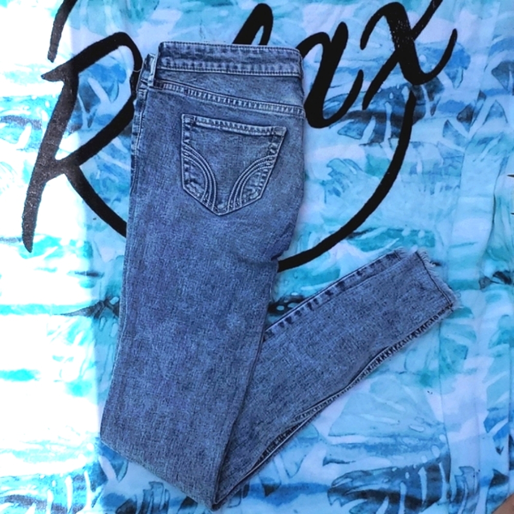 Hollister Pants : Denim Acid Wash 3R